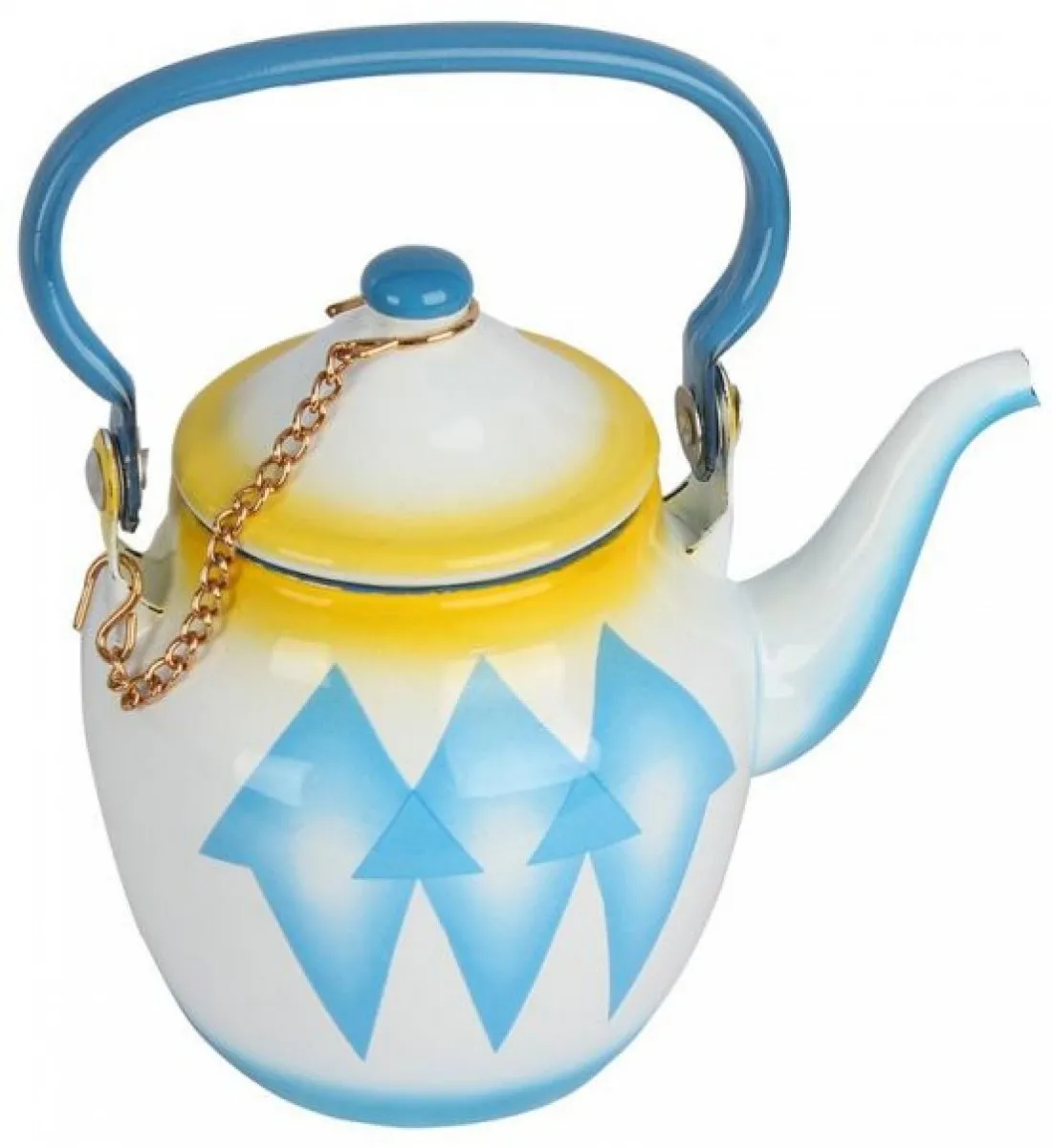 أباريق الشاي من خليط معدني ، ازرق -0.6 لتر 